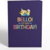 Despicable Me Minions 3D Pop Up Birthday Card Kids