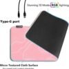 Pink RGB Gaming Mouse Pad XL LED Desk Mat