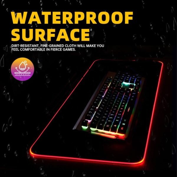 Large RGB Gaming Mouse Pad XL Full Desk Mat