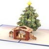 Christmas Pop Up Card 3D Holiday Greeting