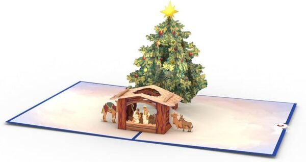 Christmas Pop Up Card 3D Holiday Greeting