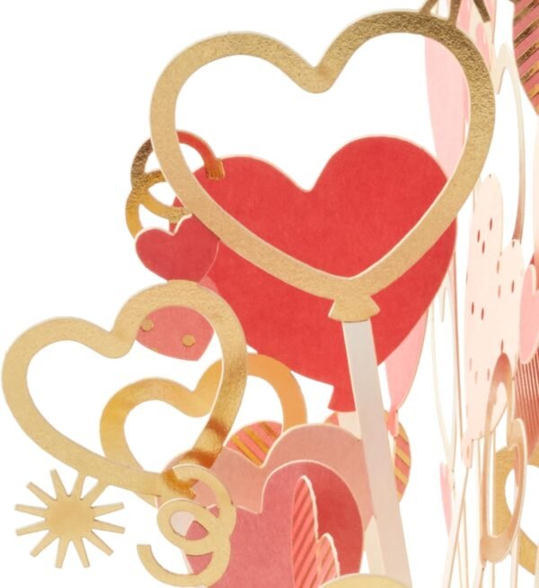 Love You A Bunch 3D Pop Up Valentine Card