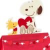 Snoopy Woodstock 3D Pop Up Valentine Card for Kids