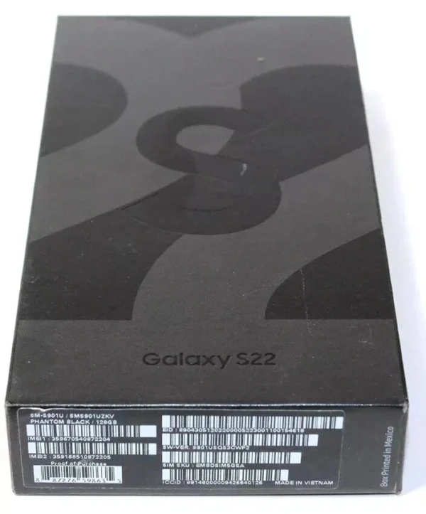 Samsung Galaxy S22 128GB Graphite Unlocked Smartphone