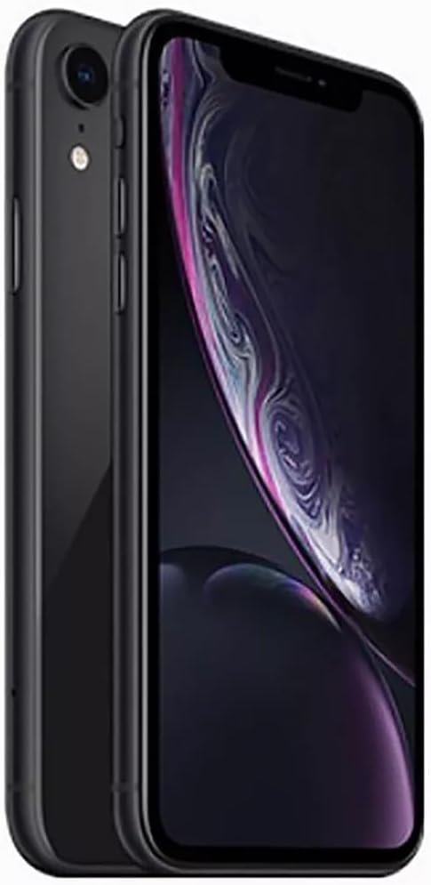 iPhone XR 64GB Black Unlocked Renewed Smartphone