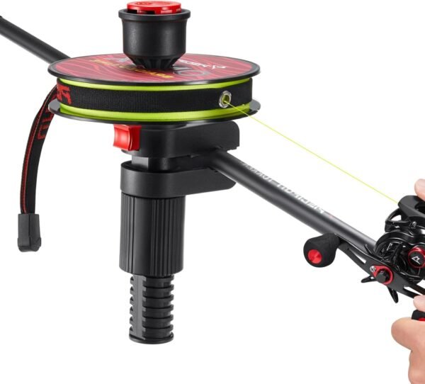 2 Portable Fishing Line Spooler Tool for Spinning Baitcasting Reels