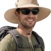 Sun Protection Wide Brim Outdoor Fishing Hat Foldable UV Shield Summer Cap