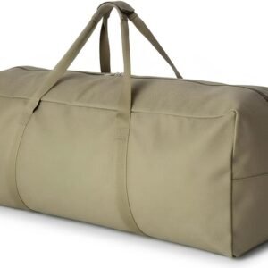 Heavy Duty Canvas Travel Duffle Bag Large Camping Storage Carrier
