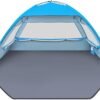 Beach Sun Shelter Tent UPF 50+ Lightweight Portable Canopy Cabana Outdoor Shade