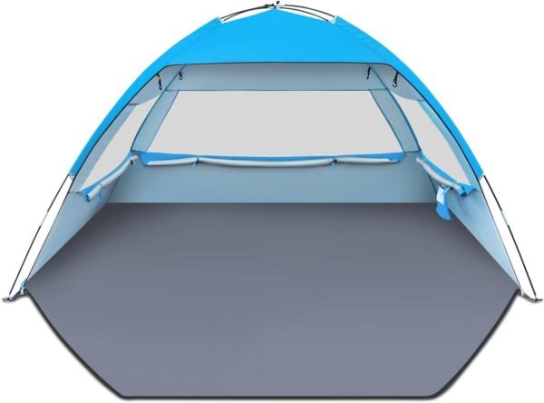 Beach Sun Shelter Tent UPF 50+ Lightweight Portable Canopy Cabana Outdoor Shade