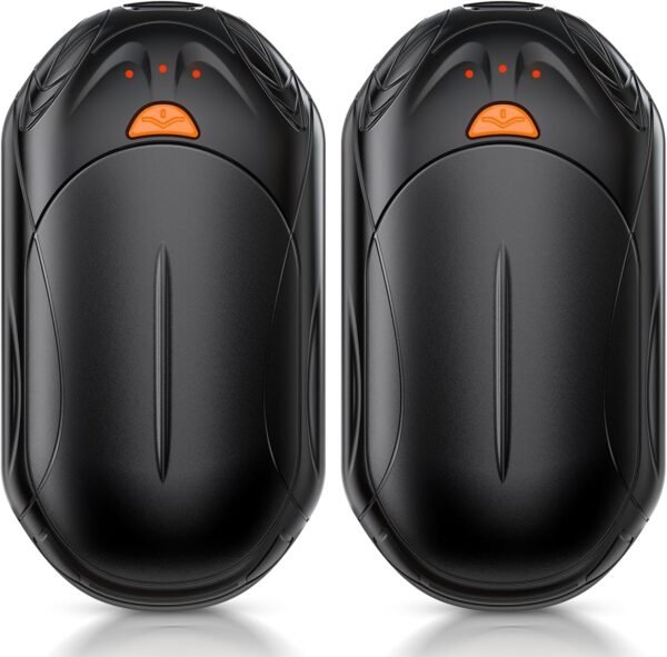 Portable Rechargeable Hand Warmers Two Pack with Smart Heating Technology