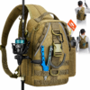 Lightweight Fishing Backpack with Rod Holder Tackle Storage Outdoor Gear Pack
