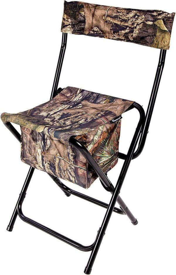 Portable High Back Hunting Blind Chair Lightweight Foldable Outdoor Seating