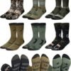 Funny Hunting Crew Socks Cotton Novelty Gift Set for Men