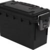 Lockable Ammo Storage Box Portable Field Case with Carry Handle