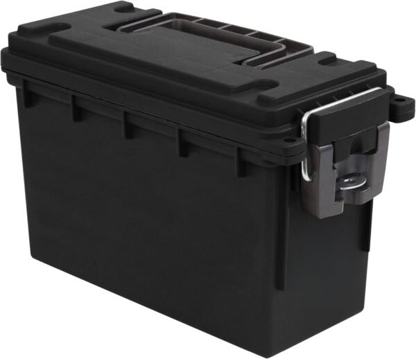 Lockable Ammo Storage Box Portable Field Case with Carry Handle