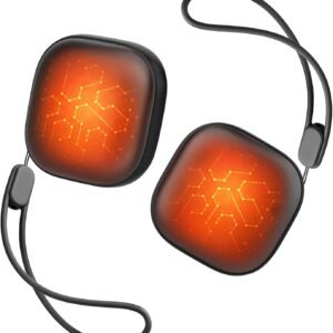 2 Compact Magnetic Rechargeable Hand Warmers 2 Pack with Smart Heating
