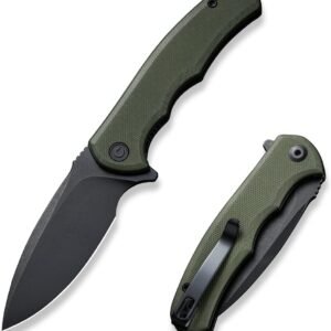 2 Compact D2 Steel Folding Pocket Knife G10 Handle EDC Blade