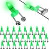 LED Fishing Bite Alarm Bells with Tip Lights Night Fishing Alerts