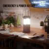 Portable LED Camping Lantern Set Battery Powered Emergency Hanging Lights