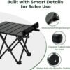 Portable Folding Camping Tables Lightweight Beach Picnic Outdoor Table Set
