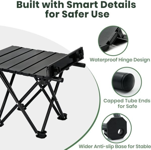 Portable Folding Camping Tables Lightweight Beach Picnic Outdoor Table Set