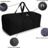 Heavy Duty Canvas Travel Duffle Bag Large Camping Storage Carrier