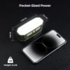Rechargeable Portable Camping Lantern 3200mAh Waterproof Motion Sensor Outdoor Light