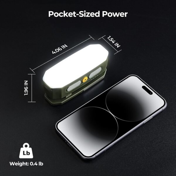 Rechargeable Portable Camping Lantern 3200mAh Waterproof Motion Sensor Outdoor Light