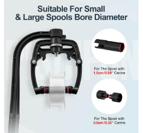Fishing Line Spooler Machine Portable Reel Winder Automatic Spooling System