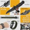 19 in 1 Survival Kit Emergency Gear Camping Accessories Outdoor Gift for Men