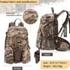 Hunting Backpack Outdoor Daypack Rifle Bow Gun Gear Camouflage Tactical Pack