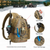 Lightweight Fishing Backpack with Rod Holder Tackle Storage Outdoor Gear Pack