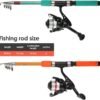 Telescopic Fishing Rod Reel Combo Kit with Tackle Bag Accessories