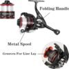 Telescopic Fishing Rod Combo Kit with Reels Lures Carrying Bag