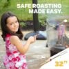 4 Extendable Smores Roasting Sticks Campfire Marshmallow Forks Outdoor Cooking Set