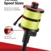4 Portable Fishing Line Spooler Tool for Spinning Baitcasting Reels
