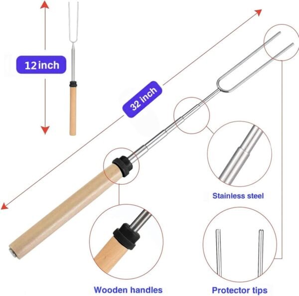 27-Piece Portable Camping Kitchen Utensil Set Stainless Steel BBQ Travel Kit