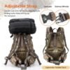 Hunting Backpack Outdoor Daypack Rifle Bow Gun Gear Camouflage Tactical Pack