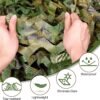 Heavy Duty Camouflage Netting Tarp for Hunting Camping Party Decorations