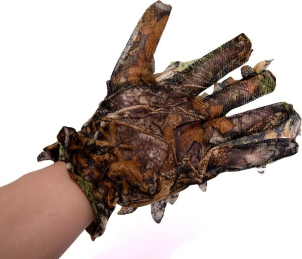 Lightweight 3D Leafy Ghillie Suit Set for Hunting Outdoor Concealment