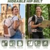 Lightweight Waterproof Hiking Backpack 25L Outdoor Travel Daypack for Women