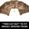Instant Tree Stand Roof Hunting Shelter for Weather Protection and Concealment