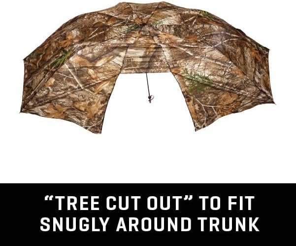 Instant Tree Stand Roof Hunting Shelter for Weather Protection and Concealment