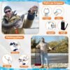 Telescopic Fishing Rod Reel Combo Kit with Tackle Carrying Bag Accessories