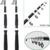 Telescopic Fishing Rod Combo Kit with Reels Lures Carrying Bag