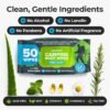 4 XL Camping Body Wipes No Rinse Disposable Shower Cleansing Cloths