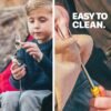 5 Extendable Smores Roasting Sticks Campfire Marshmallow Forks Outdoor Cooking Set