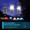Portable LED Camping Lantern Set Battery Powered Emergency Hanging Lights