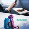 10,000mAh Solar Power Bank Portable 20W Wireless Fast Charger Camping